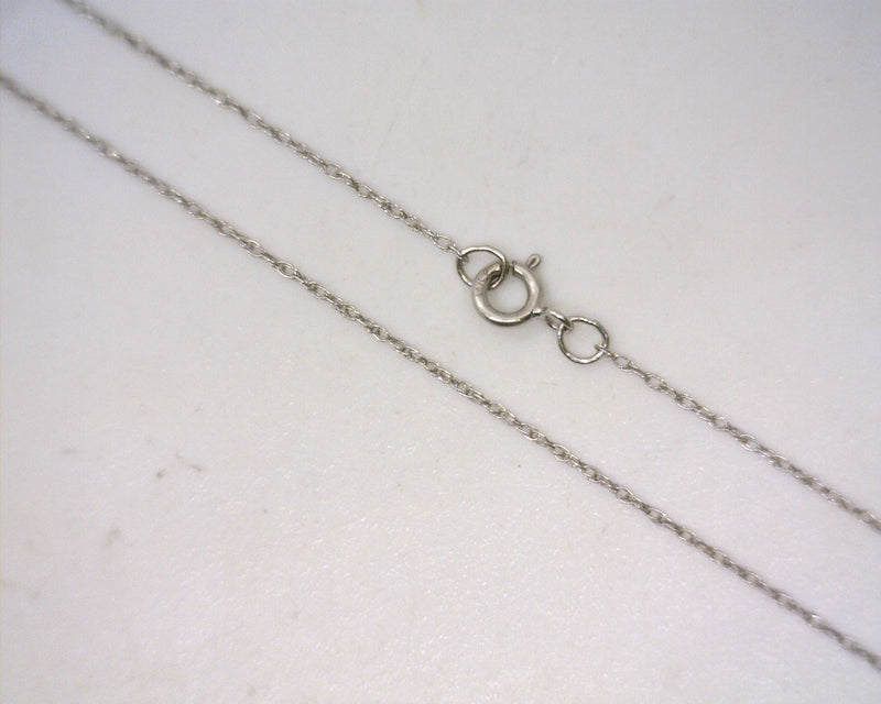 14K WG Loose Rope Chain 14