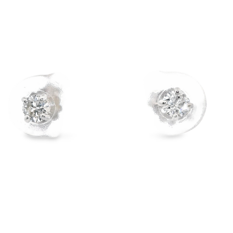 14K WG Diamond Studs 0.70 CT TW