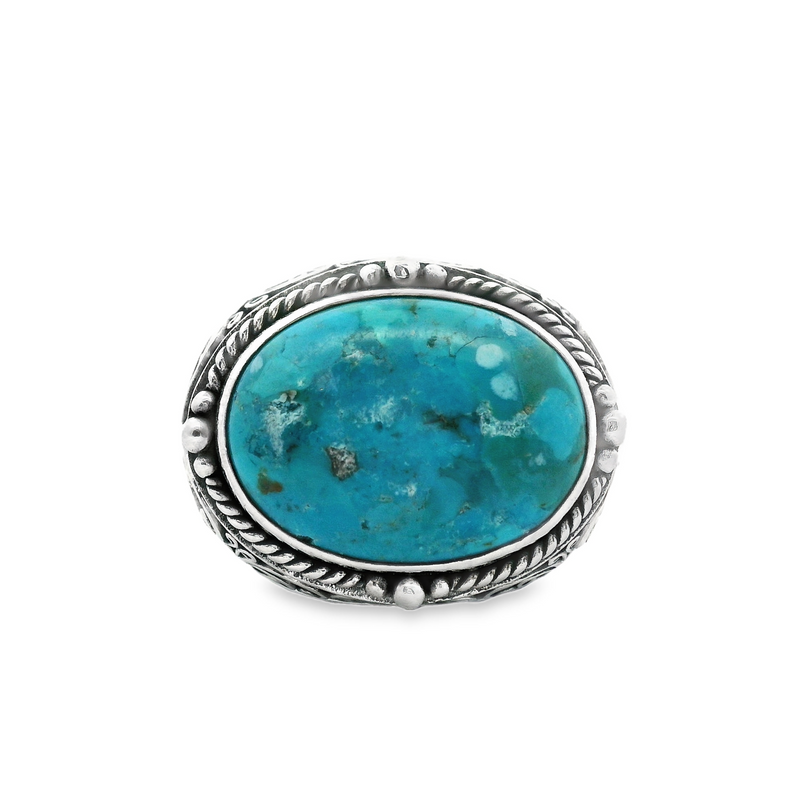 Sterling Silver Lori Bonn Turquoise Ring
