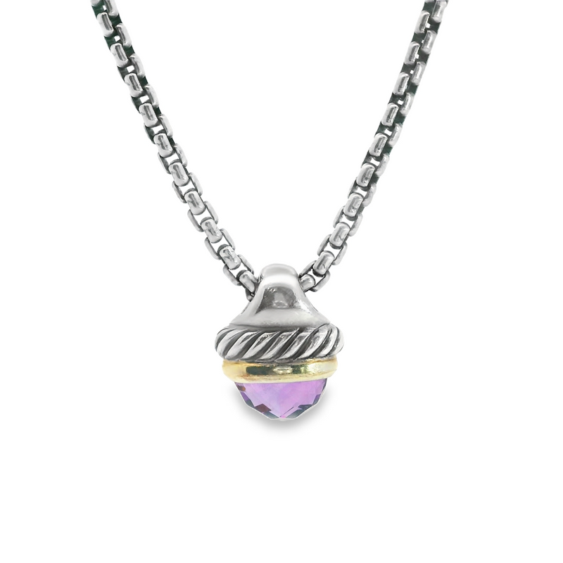 David Yurman Amethyst Necklace