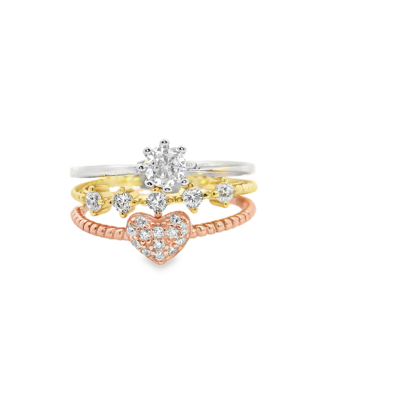 Set of 3 Stackable Bands