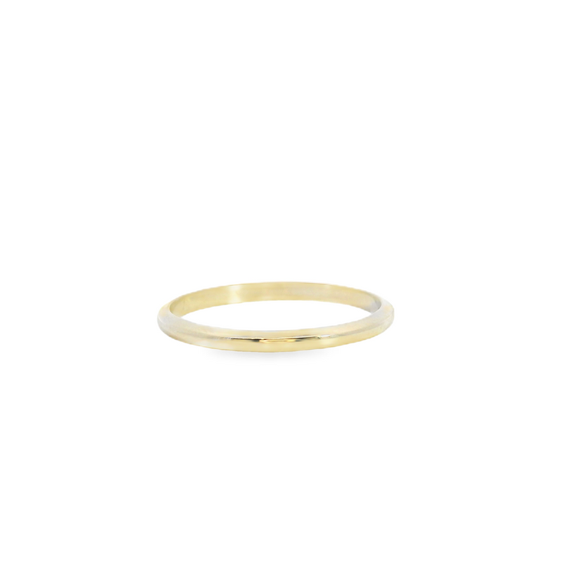 14K YG 1.5 MM Wedding Band