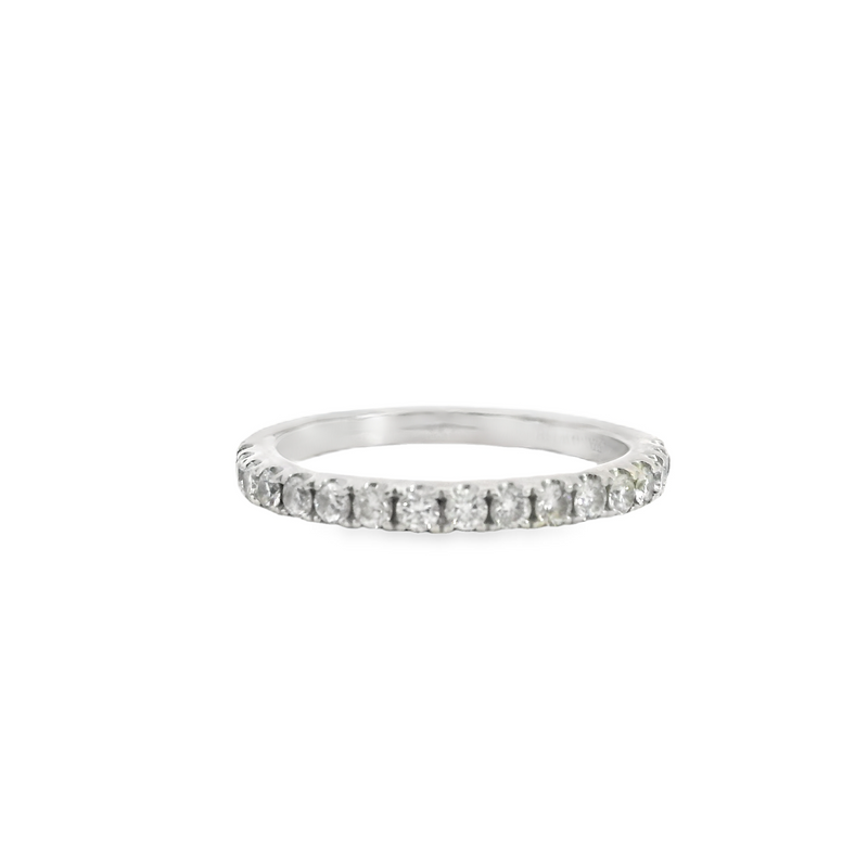 14K WG DIAMOND BAND