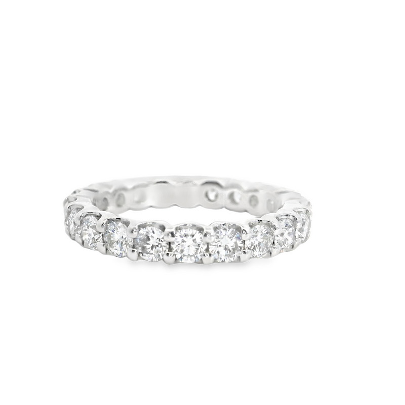 14K WG ETERNITY BAND