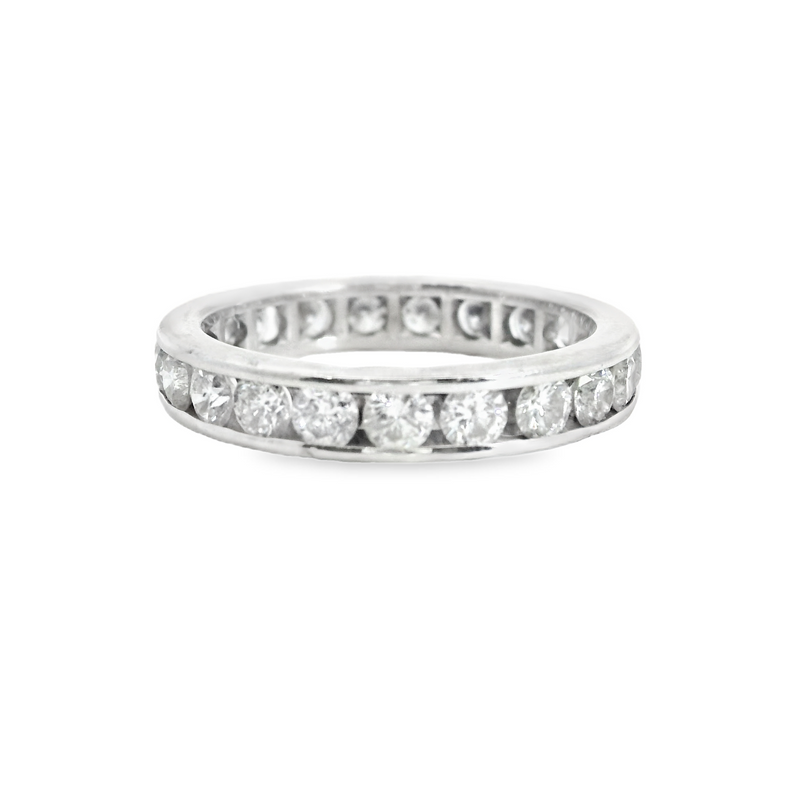 14K WG DIAMOND BAND