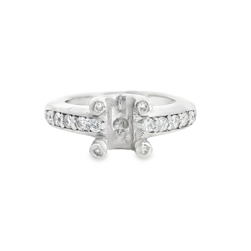 Platinum Diamond Ring Mounting