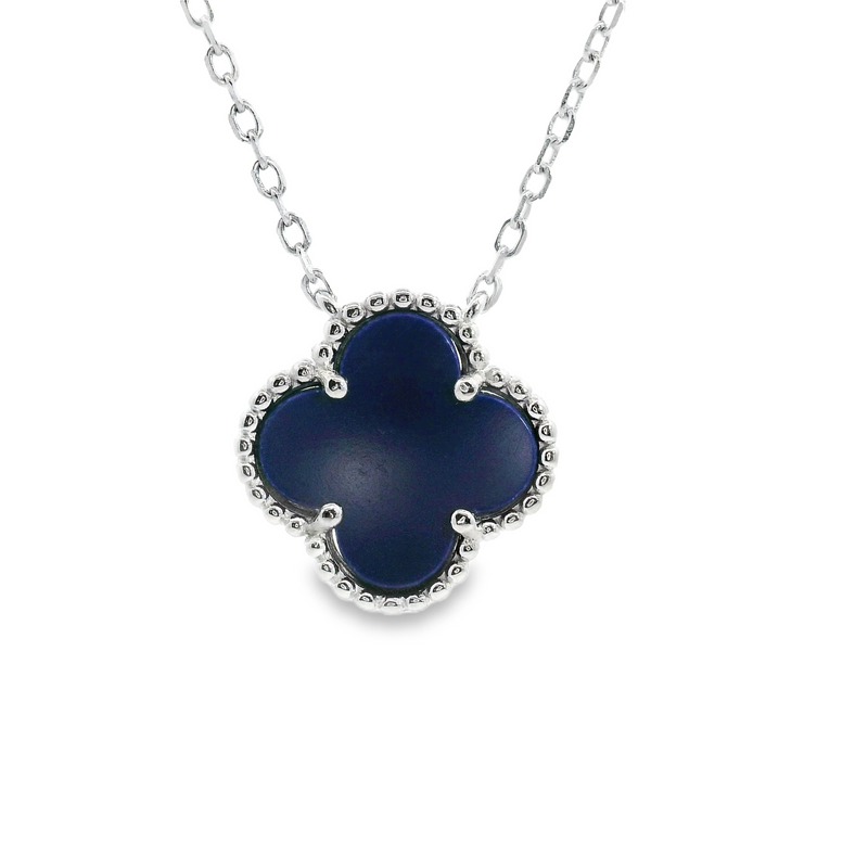 Sterling Silver Lapis Necklace