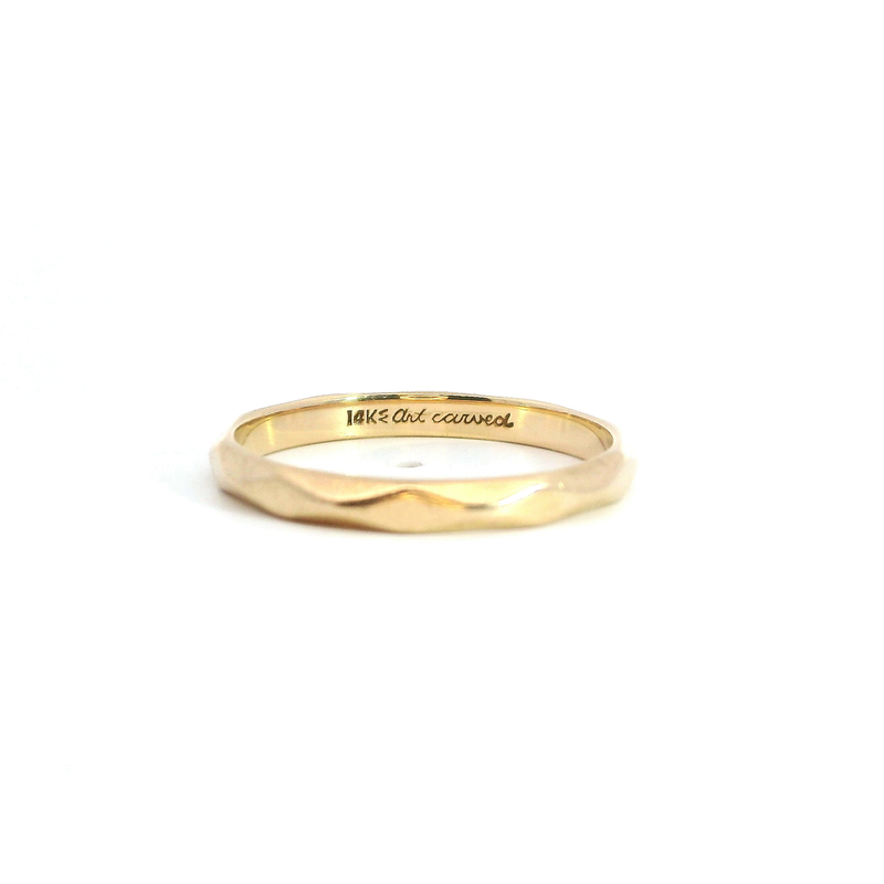 14K WG Vintage Diamond Ring