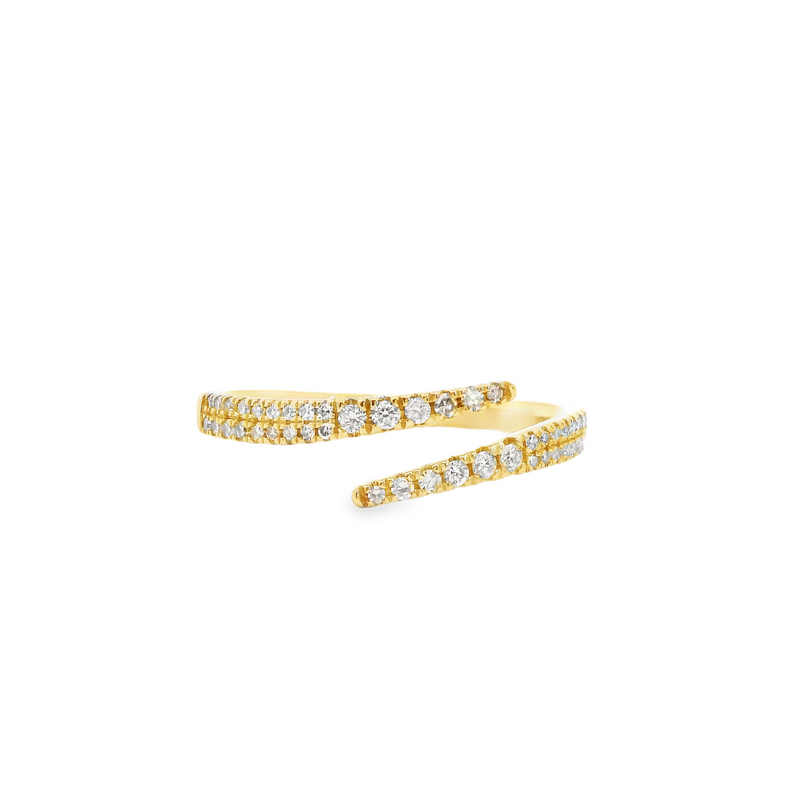 14K YG Diamond Ring