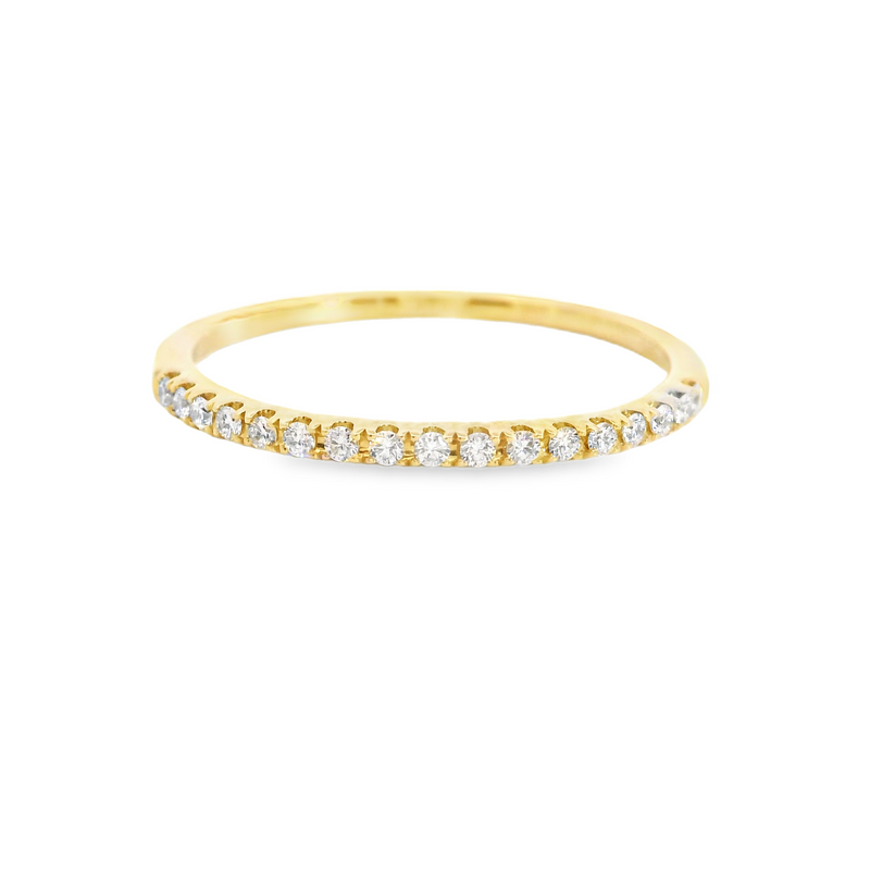 14K WG Diamond Band