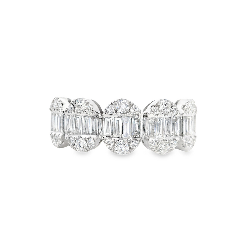 14K WG Diamond Fashion Ring