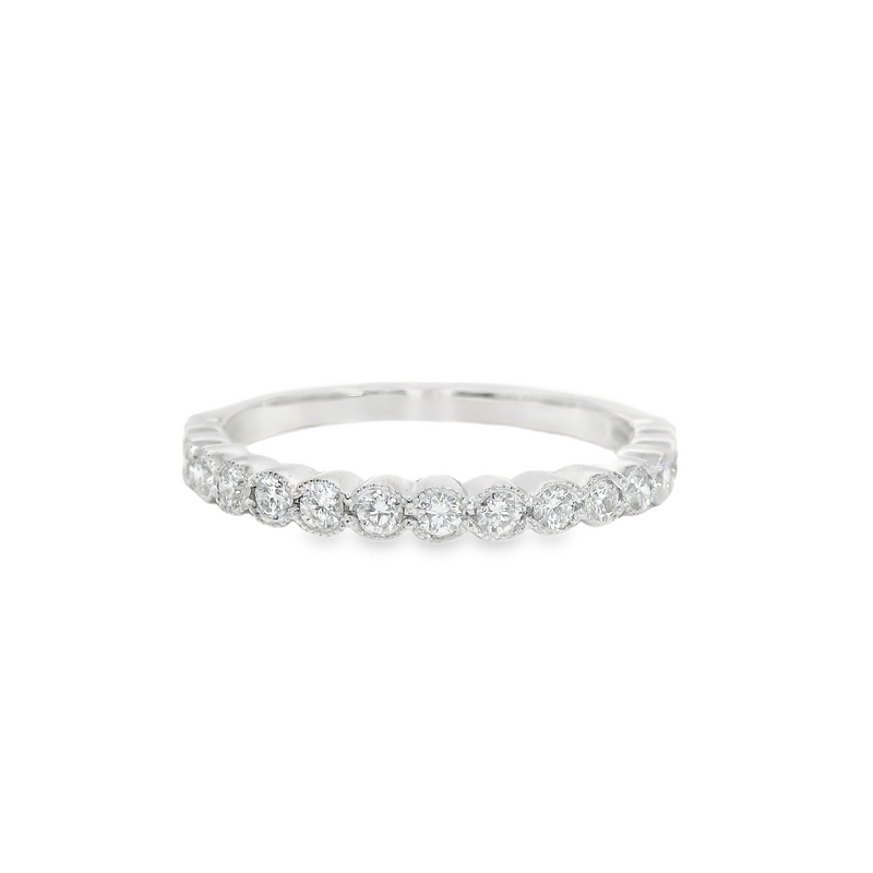 14K WG Diamond Band