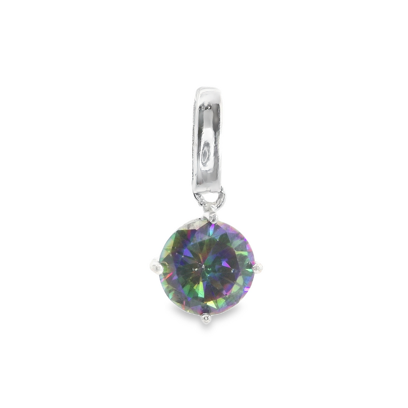 Sterling Silver Mystic Topaz Pendant