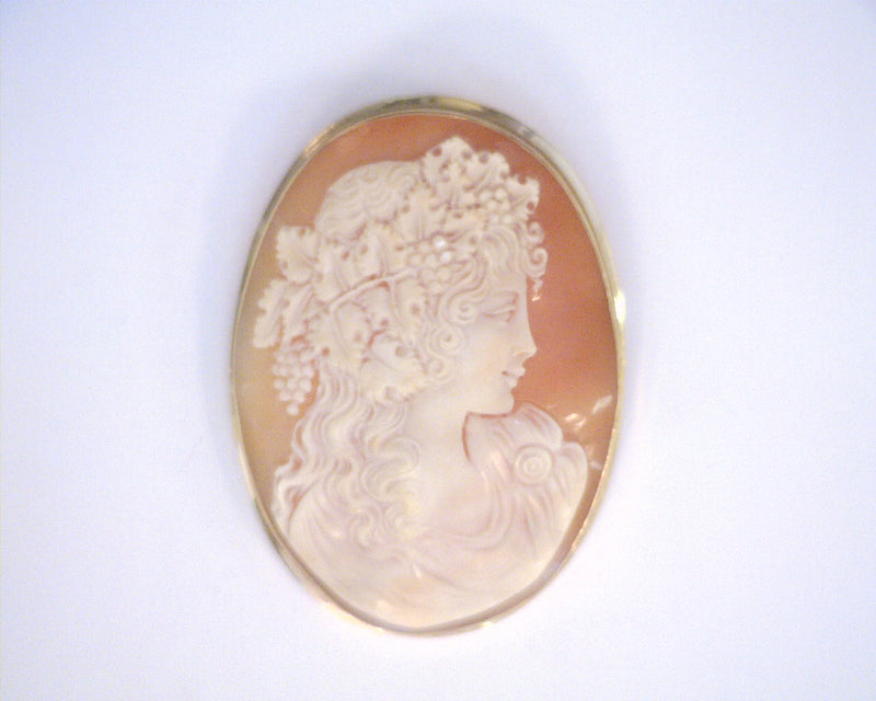 14K YG ITALIAN HELMET SHELL CA