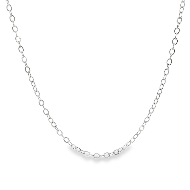 Sterling Silver Open Link Chain 16