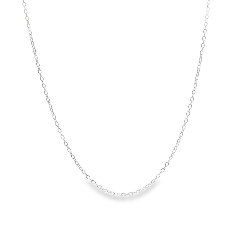 Sterling Silver Open Link Chain 16