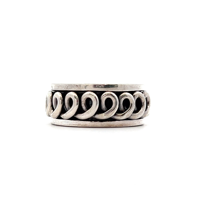 Sterling Silver Spinner Ring
