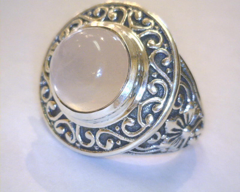 SS QUARTZ RING