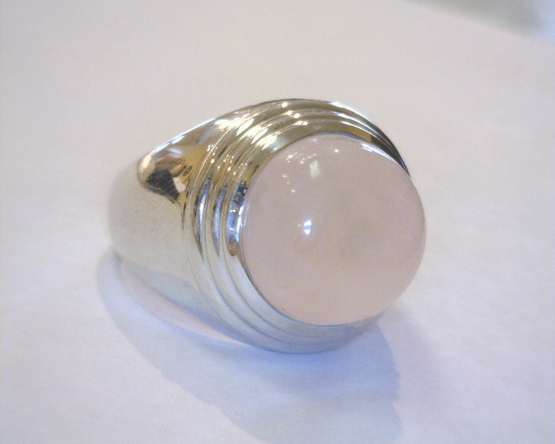 SS QUARTZ RING