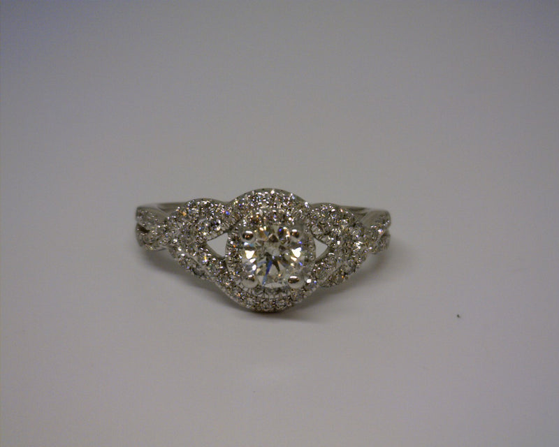 14K WG DIAMOND RING