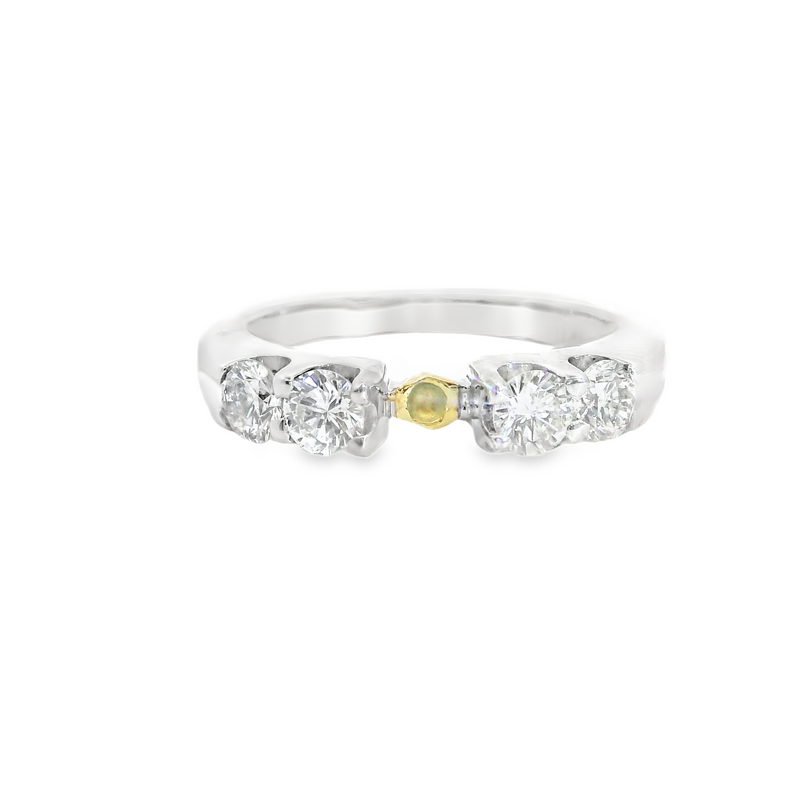 14K WG DIAMOND RING