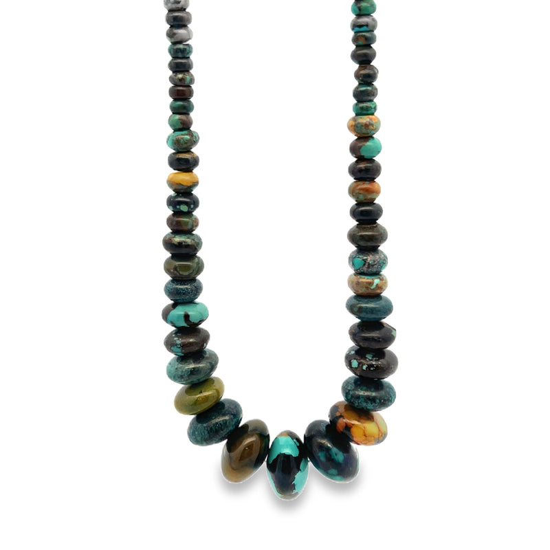 Jay King Graduated Turquoise Necklae