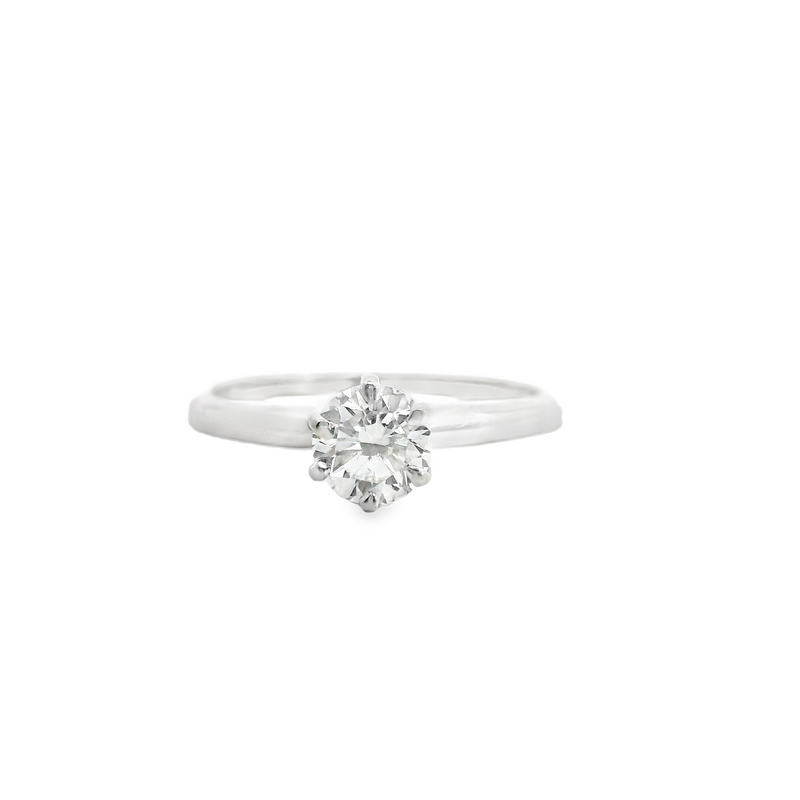 14K WG SOLITAIRE SETTING
