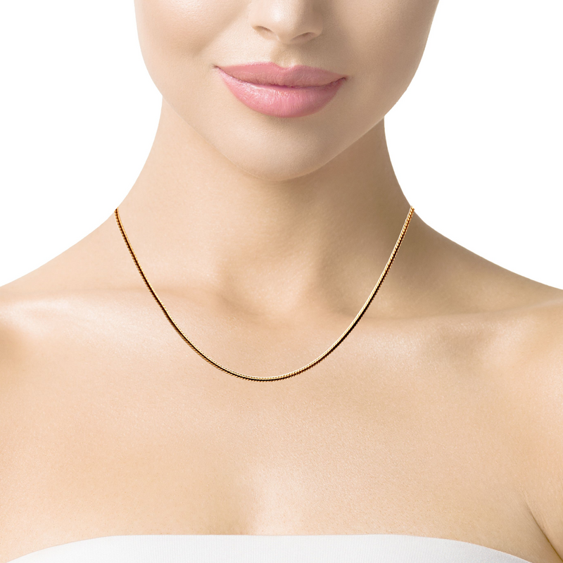 14K YG Snake Chain