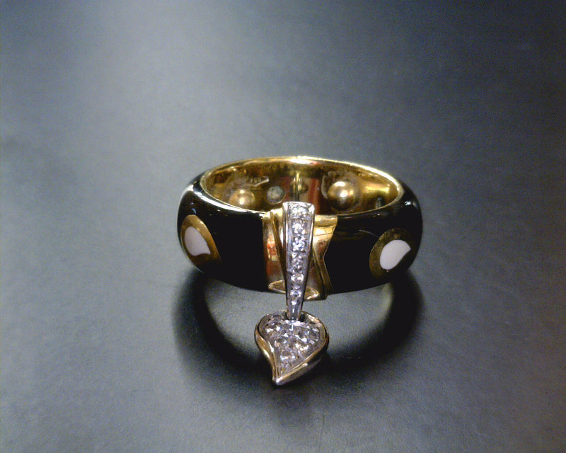 18K/PT LA NOUVELLE RING