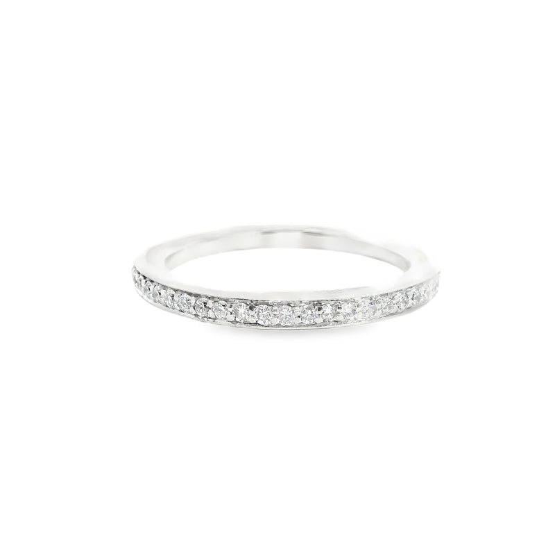 18K WG Diamond Band
