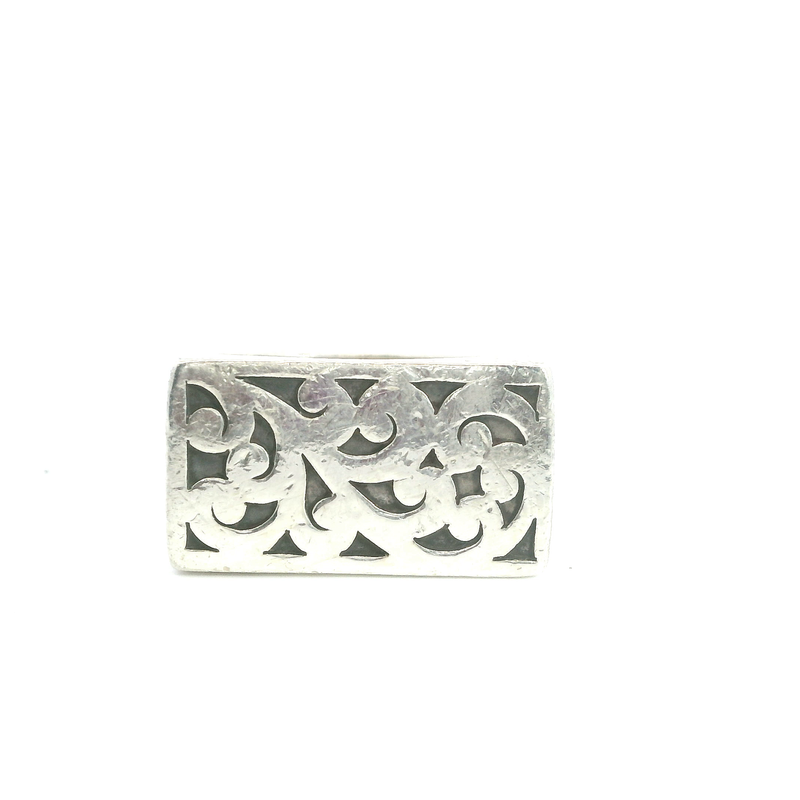 Lois Hill Sterling Silver Floral Ring