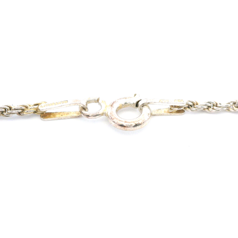 Sterling Silver Rope Chain 18