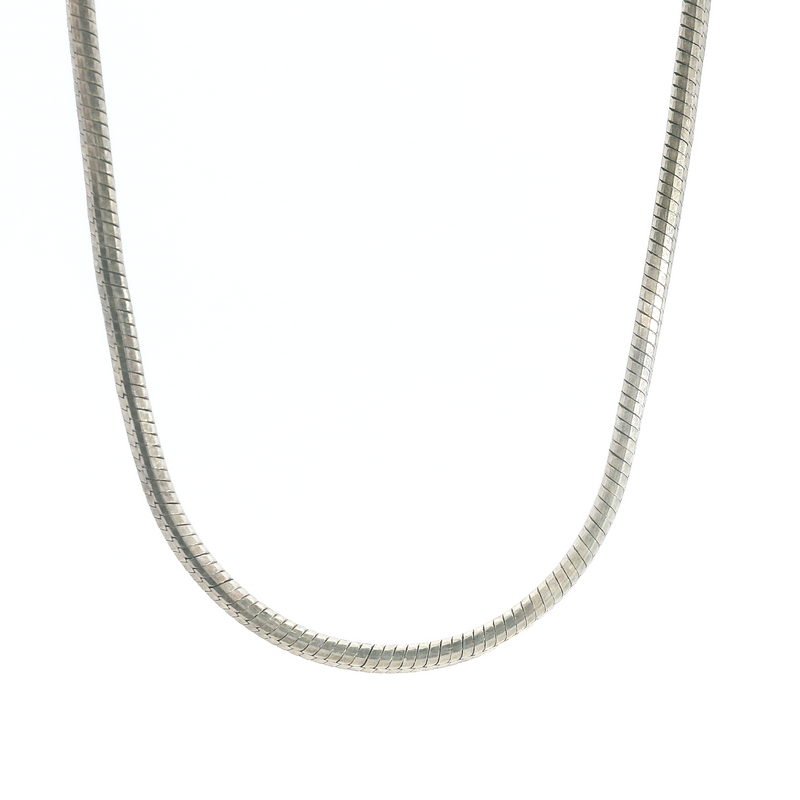Sterling Silver Snake Chain 18