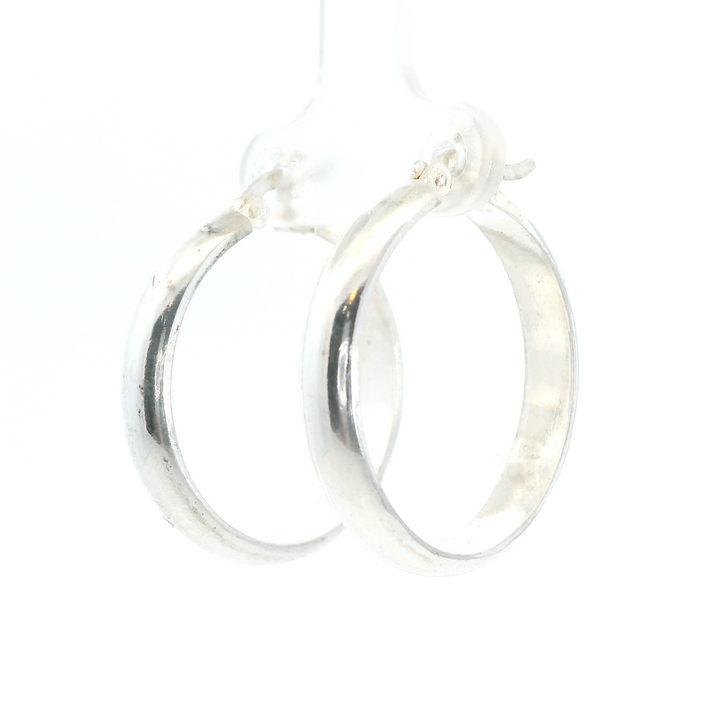 Sterling Silver Hoop Earrings