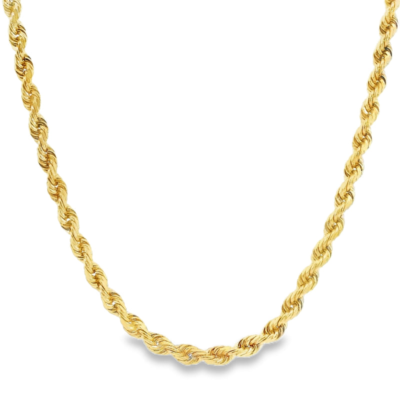 14K YG Rope Chain