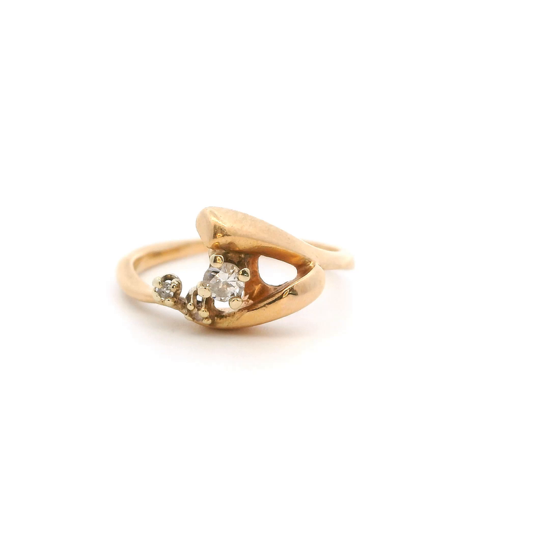 14K YG Diamond Fashion Ring