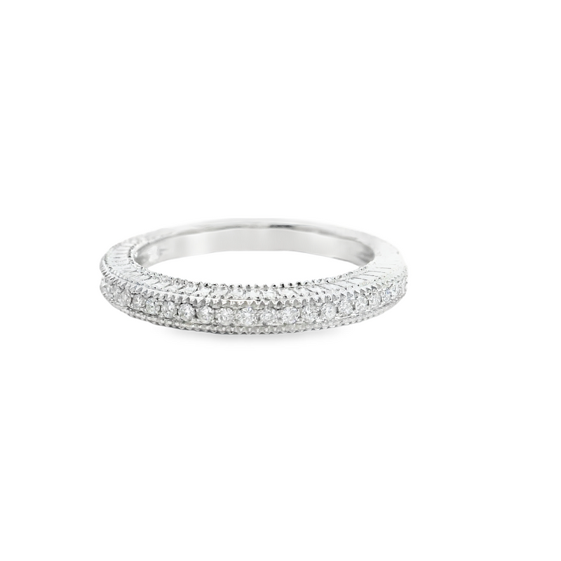 14K WG DIAMOND BAND