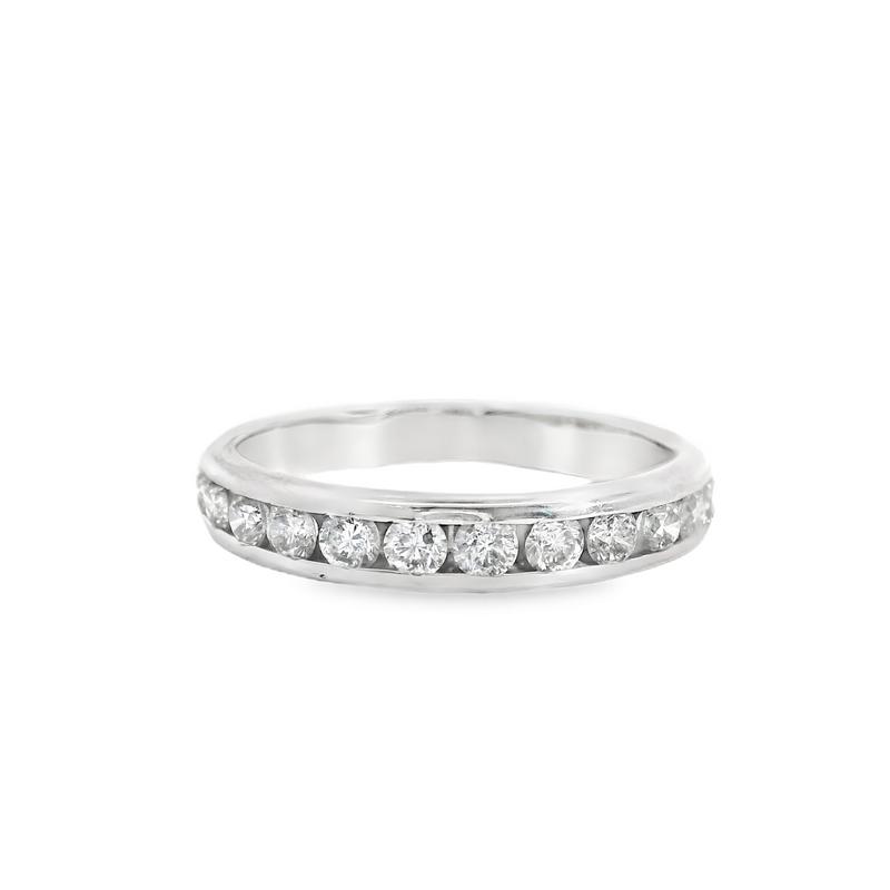 14K WG DIAMOND BAND