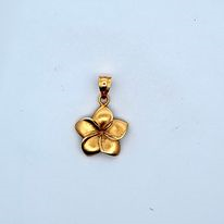 14K YG Flower Charm