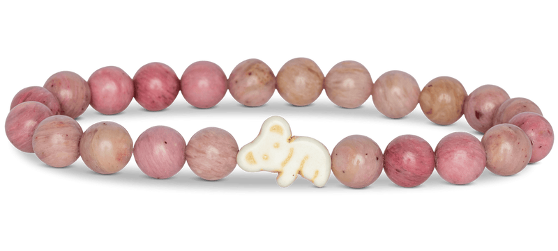 Koala Tracking Bracelet in Wildflower Pink