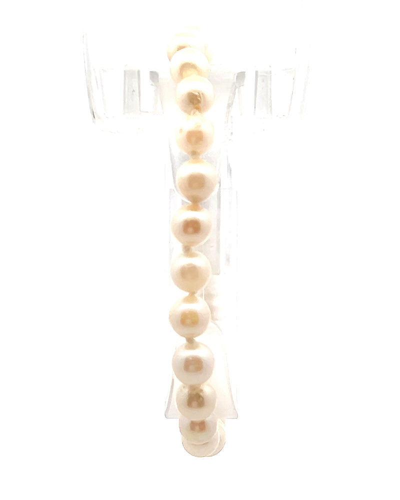 14K WG Freshwater Pearl Bracelet