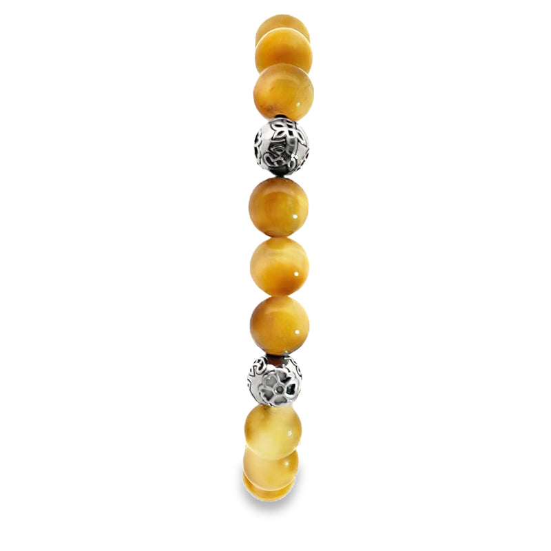 JAI by John Hardy Tiger Eye Bracelet 7.5