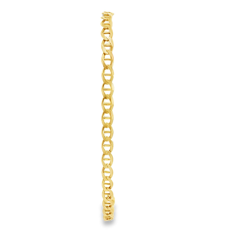 14K Twisted Link Bracelet