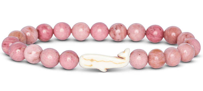 Whale Tracking Bracelet in Pink Sands