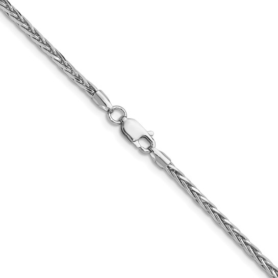 Sterling Silver Square Spiga Chain 18