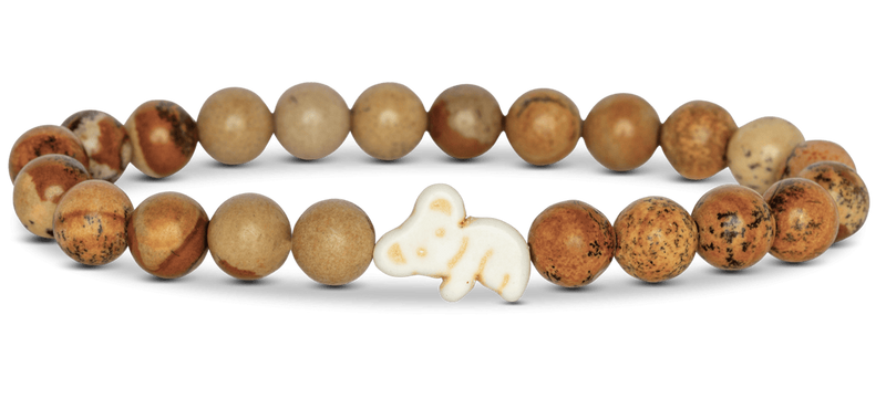 Koala Tracking Bracelet in Dune Stone