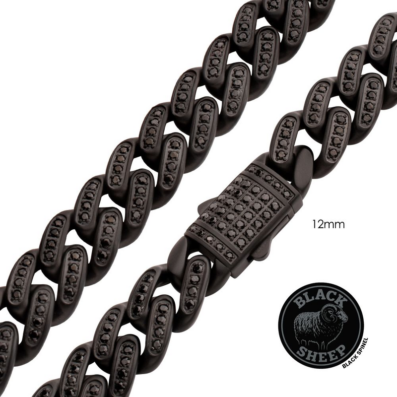 12mm Matte Blackout Miami Cuba