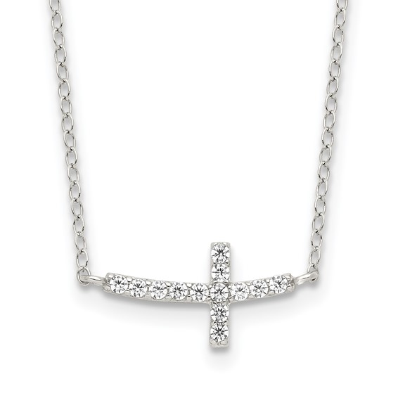 Sterling Silver Rhodium-plated