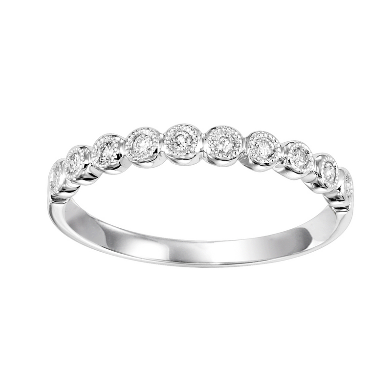10K WG DIAMOND BAND DIA=0.11 TW