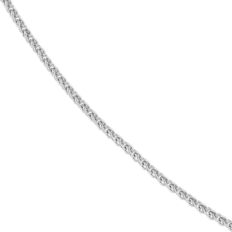 10K WG 0.85mm Adjustable Wheat Chain 16-18